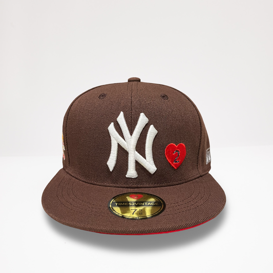 I love NY - Brown Fitted
