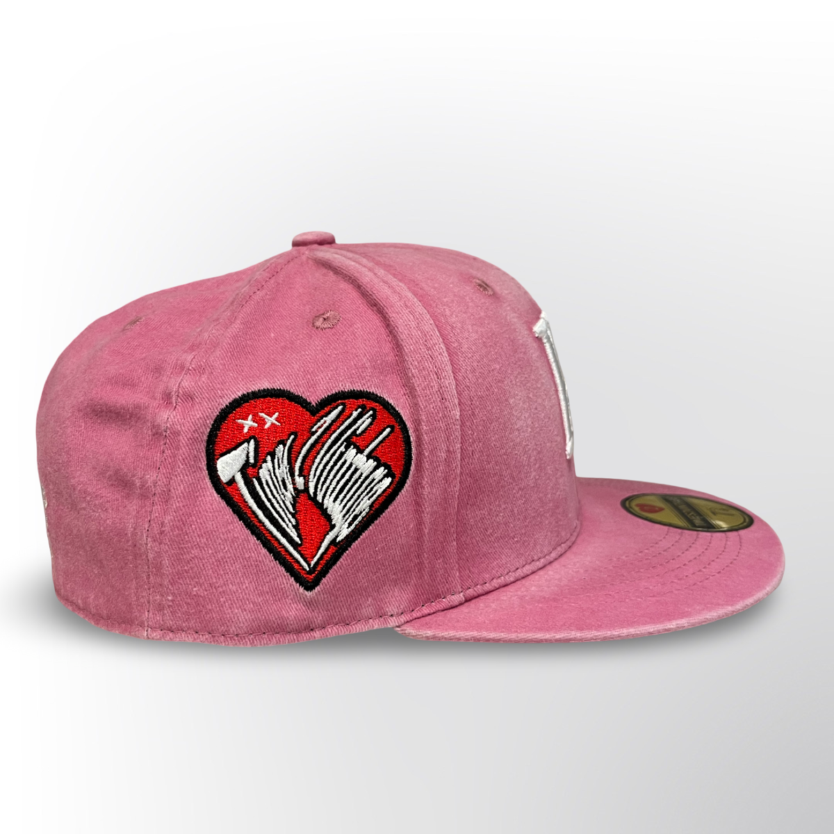 Stonewash Loves KC - Pink Fitted