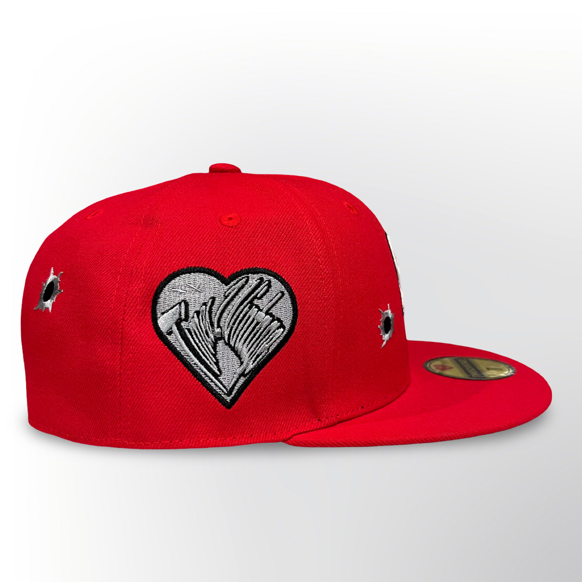 Bulletproof Sox - Red Fitted