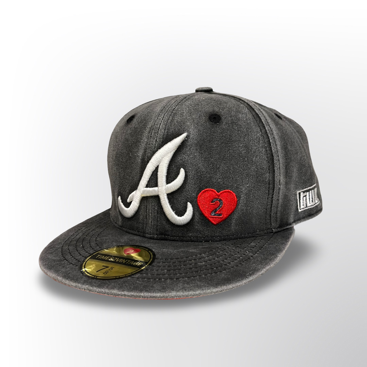 Stonewash Love ATL - Smoke Gray Fitted