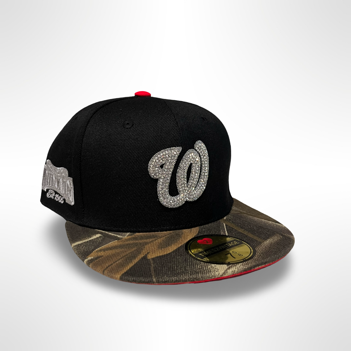 Diamonds Dancing DC - Black/Real Tree Fitted