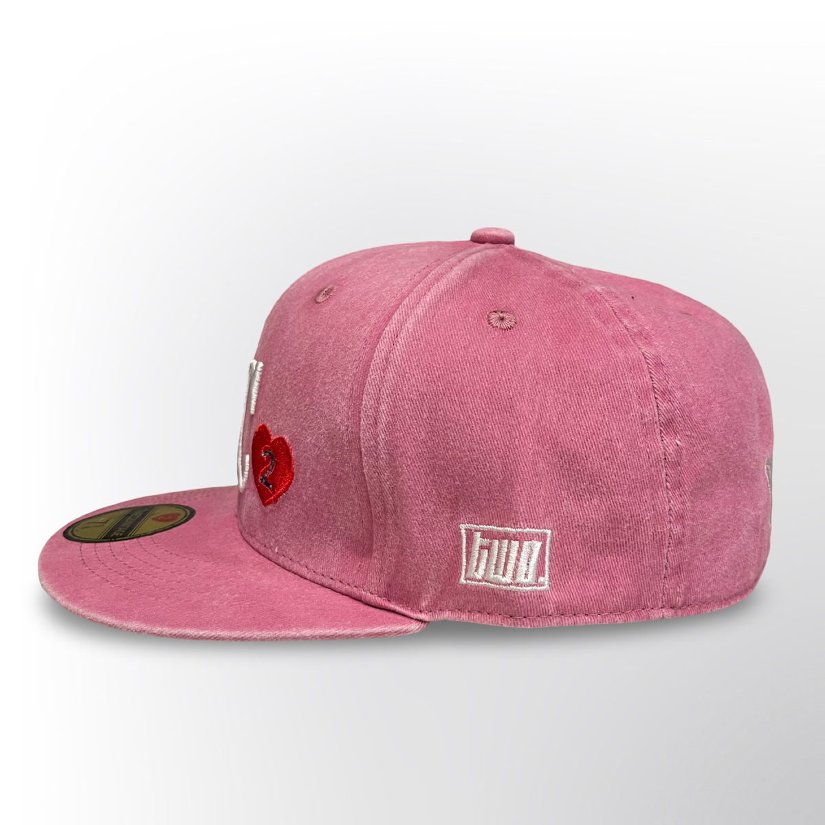Stonewash Loves KC - Pink Fitted