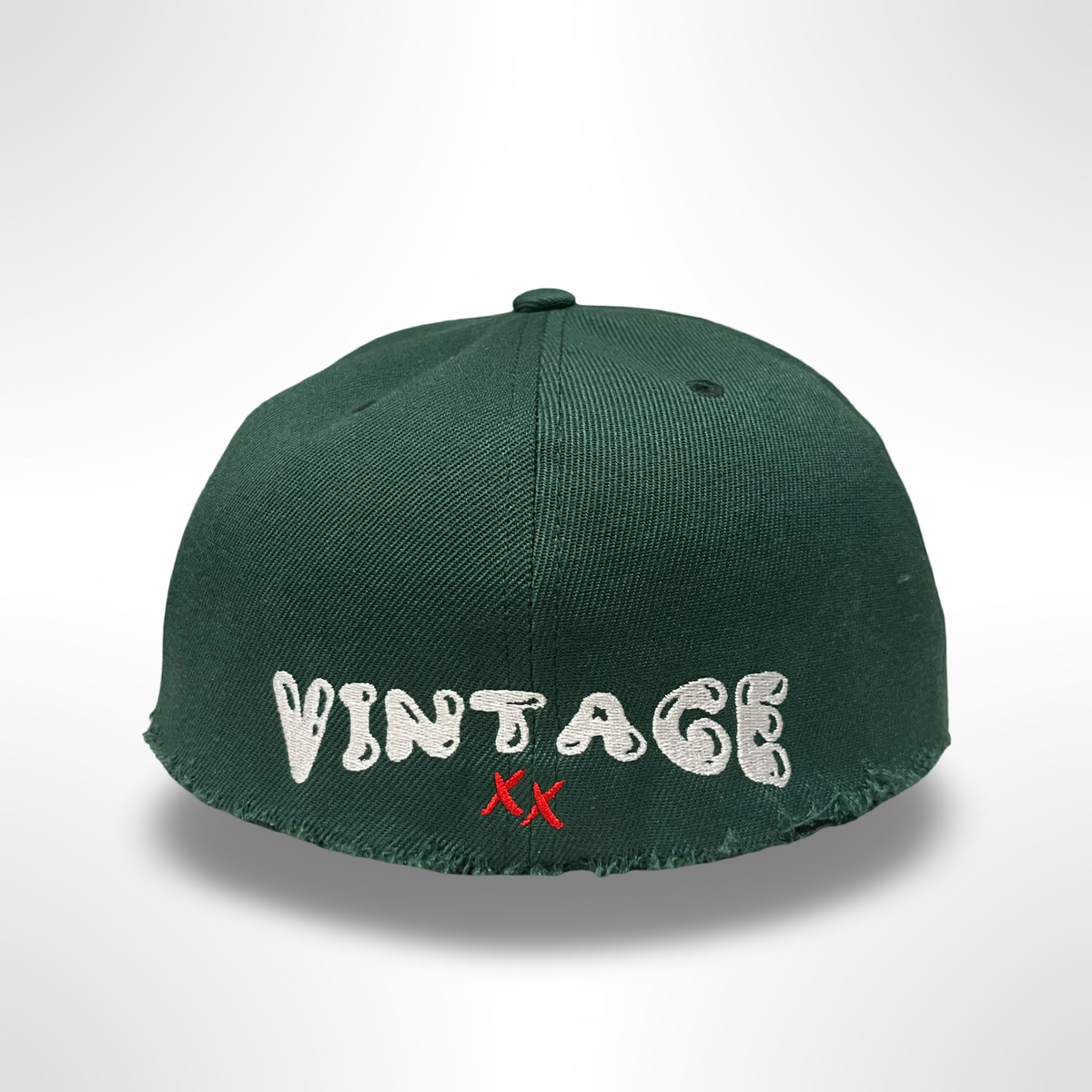 Distressed Be Alert Cubs - Green Fitted