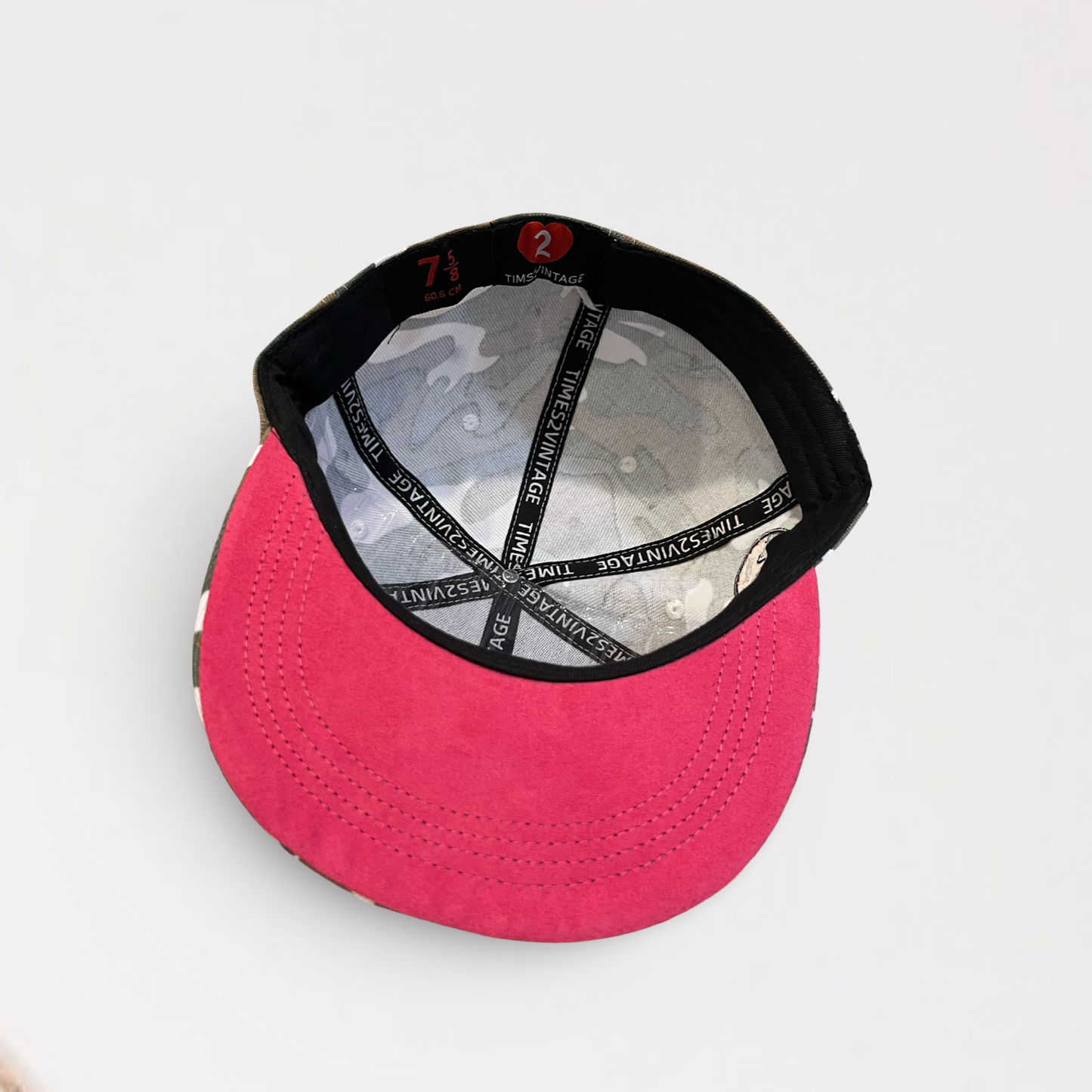 What The Vintage LA - Camo Fitted