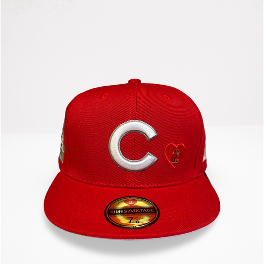 Be Alert Cubs - Red Fitted
