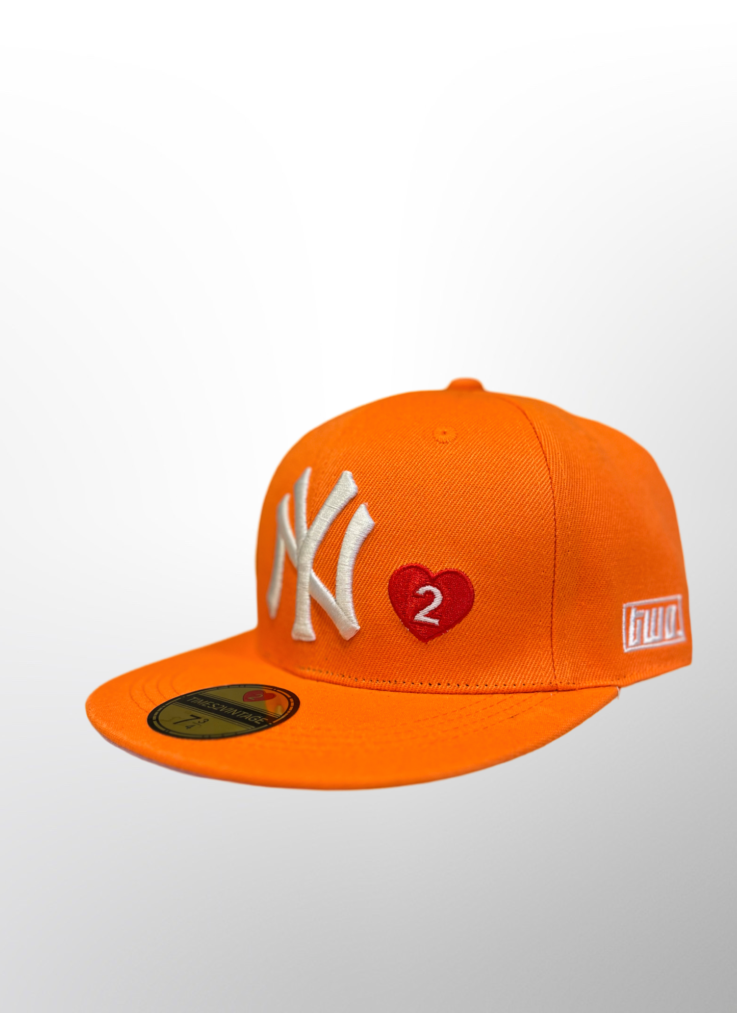 I Love NY - Orange Fitted