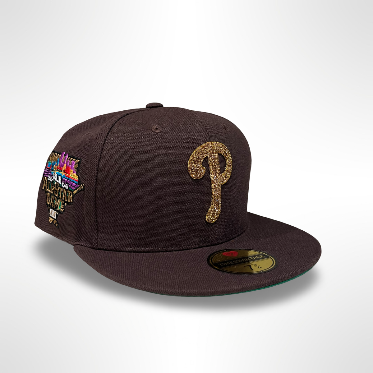 Golden Diamonds Philly - Brown Fitted