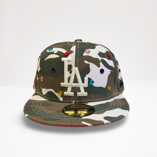 What The Vintage LA - Camo Fitted