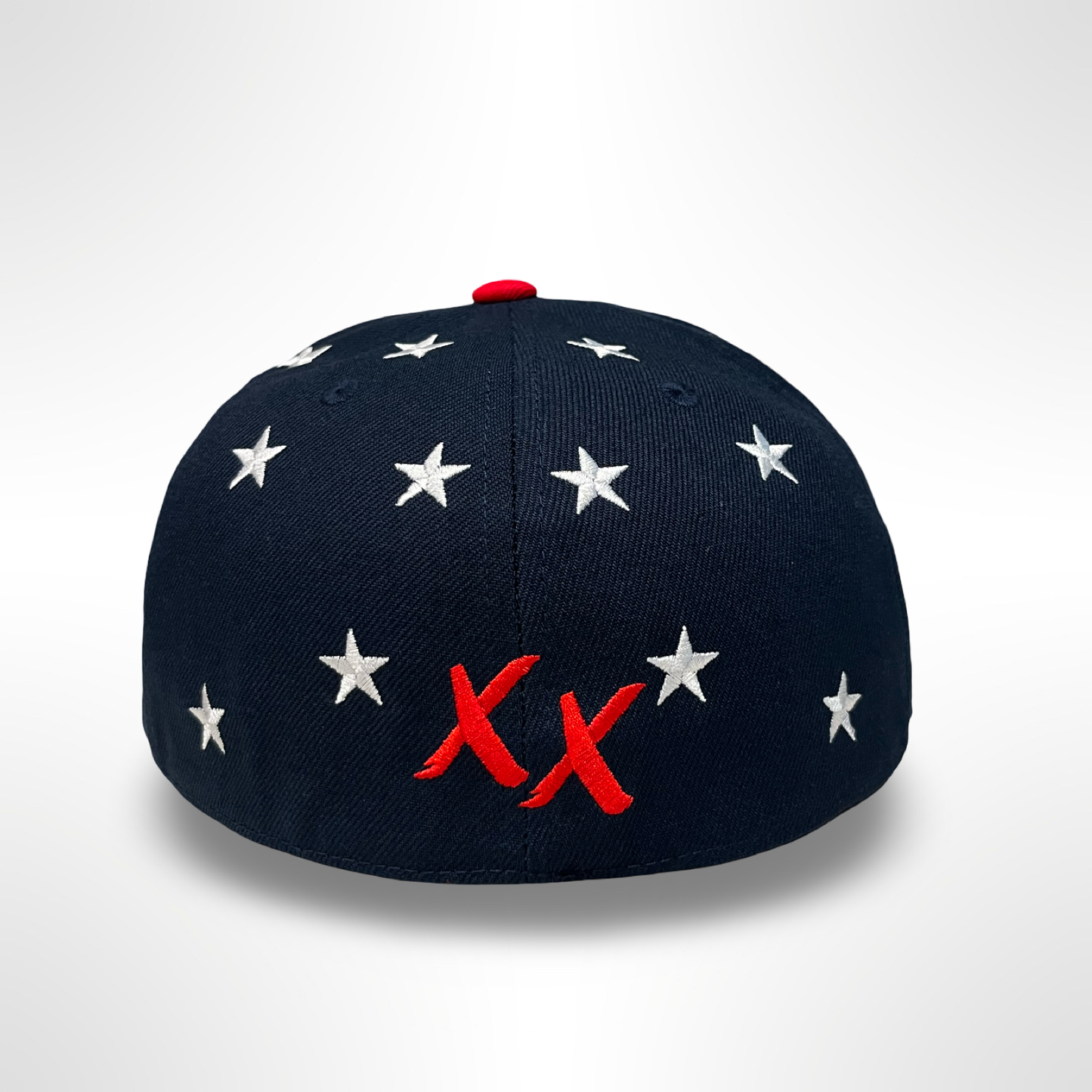 Home Of The Braves - Blue/Red Fitted