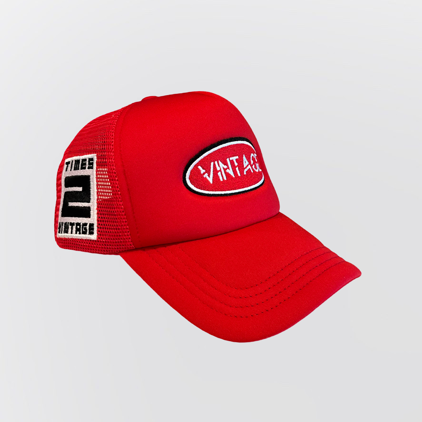 Classic Vintage Trucker - Red Trucker