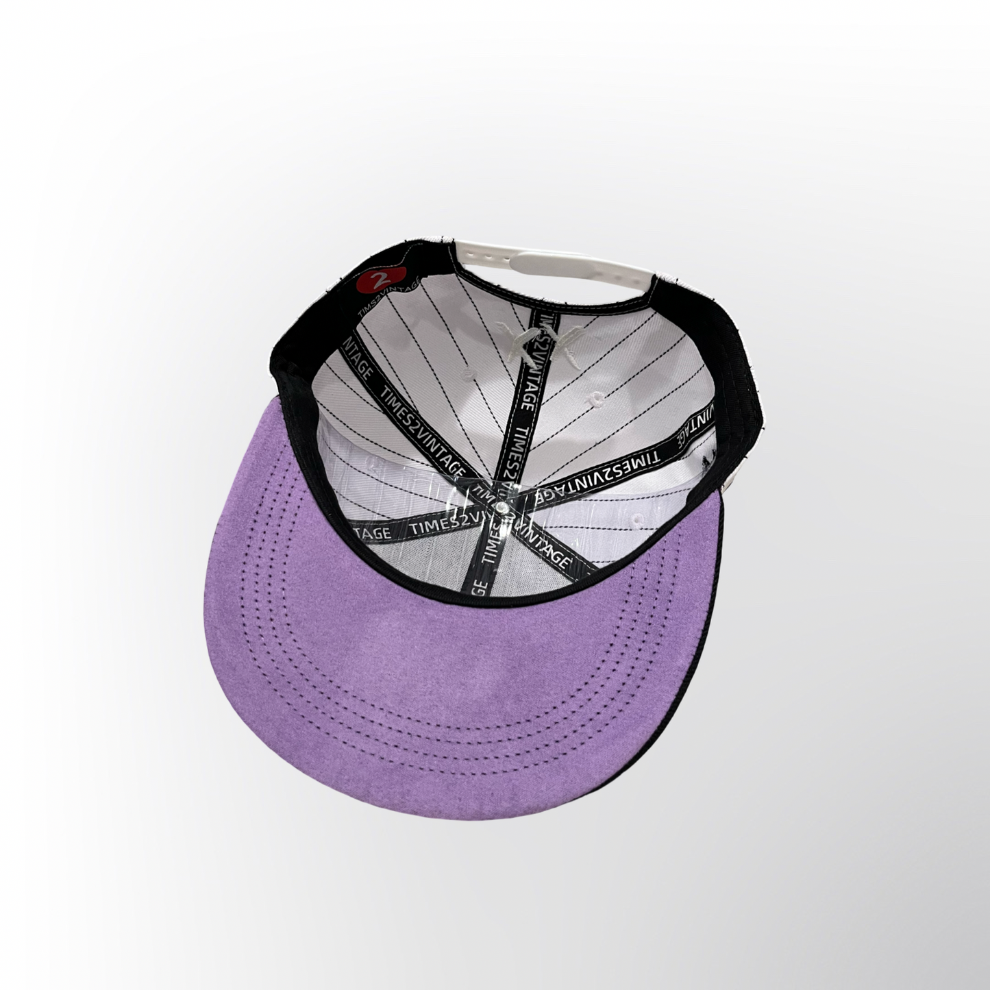 Bronx Bomber  - Pinstripe/Black Snap Back