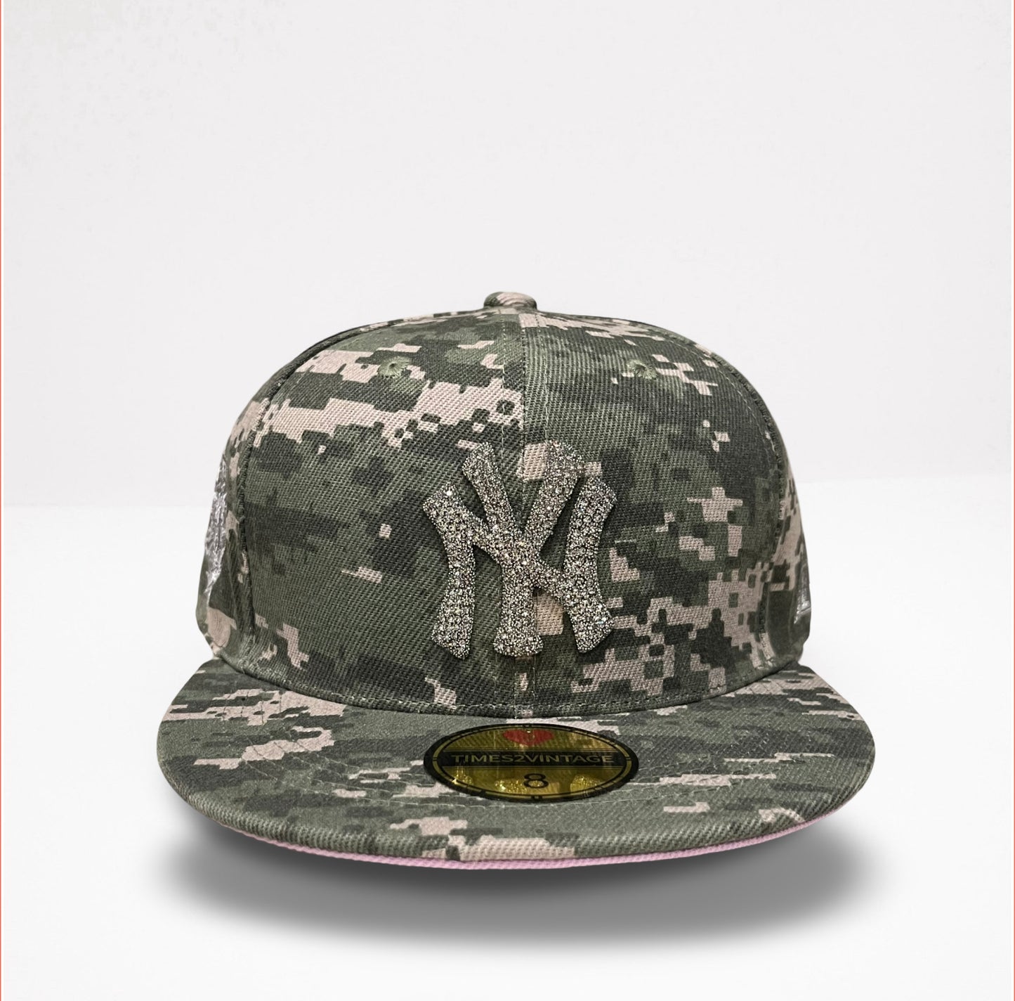 Love Is War NY - Camo Fitted