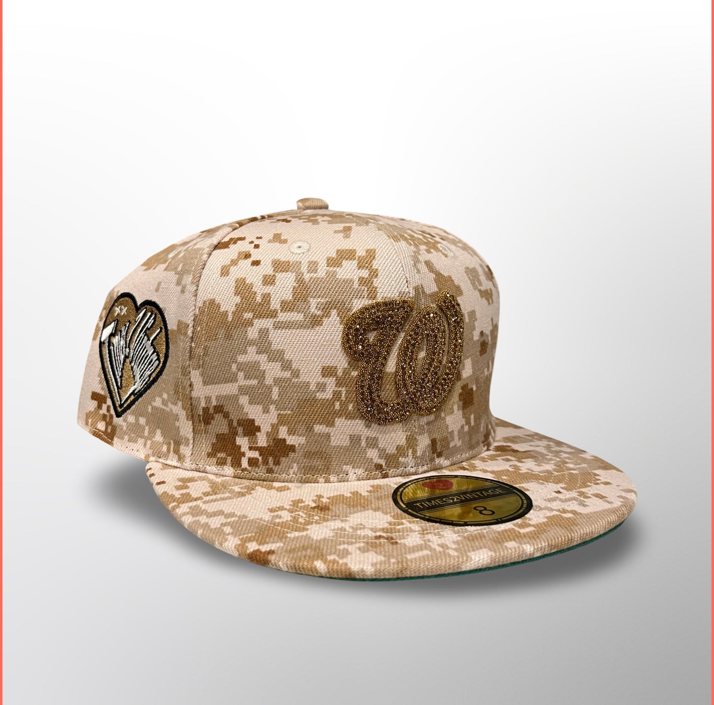 Love Is War DC - Camo Fitted