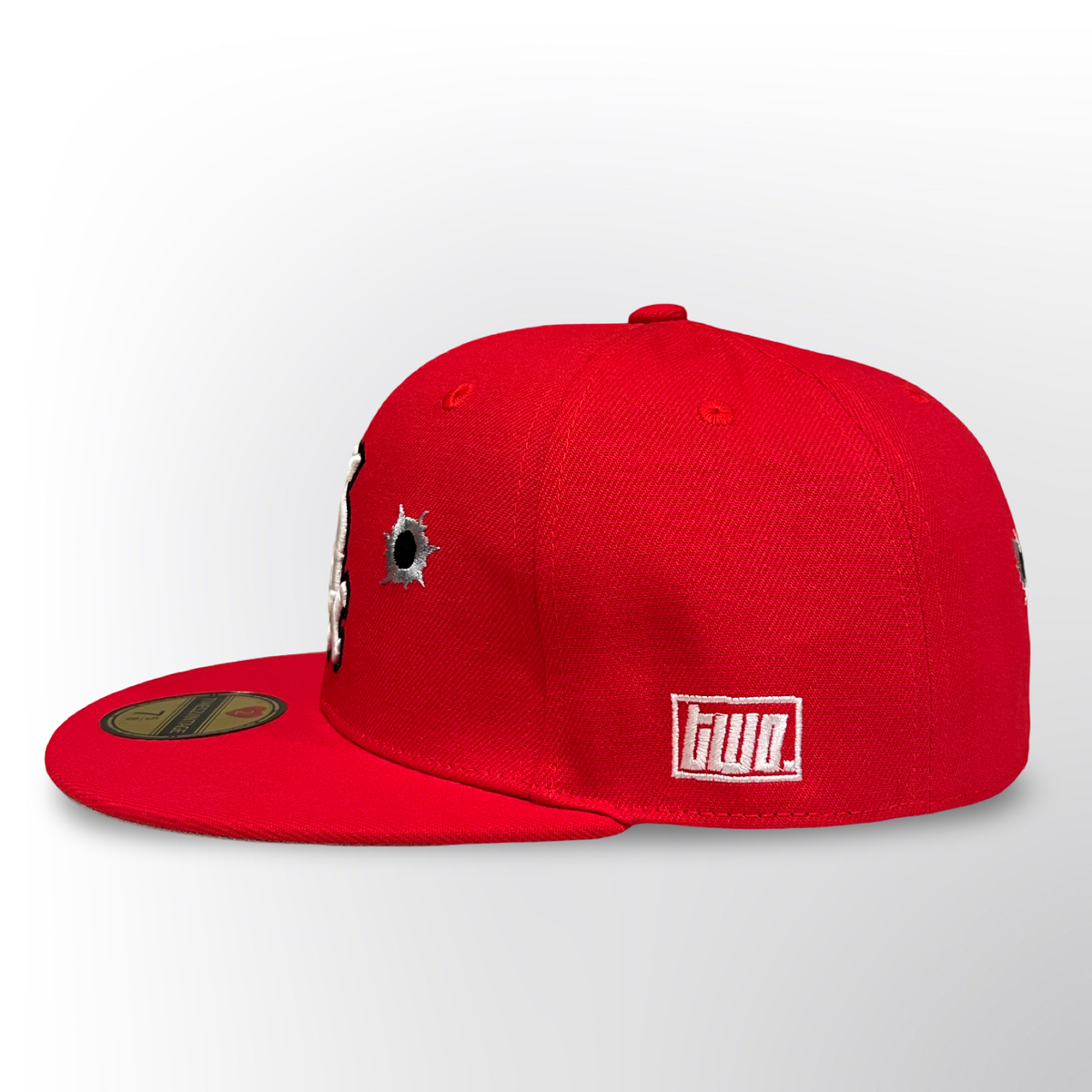 Bulletproof Sox - Red Fitted