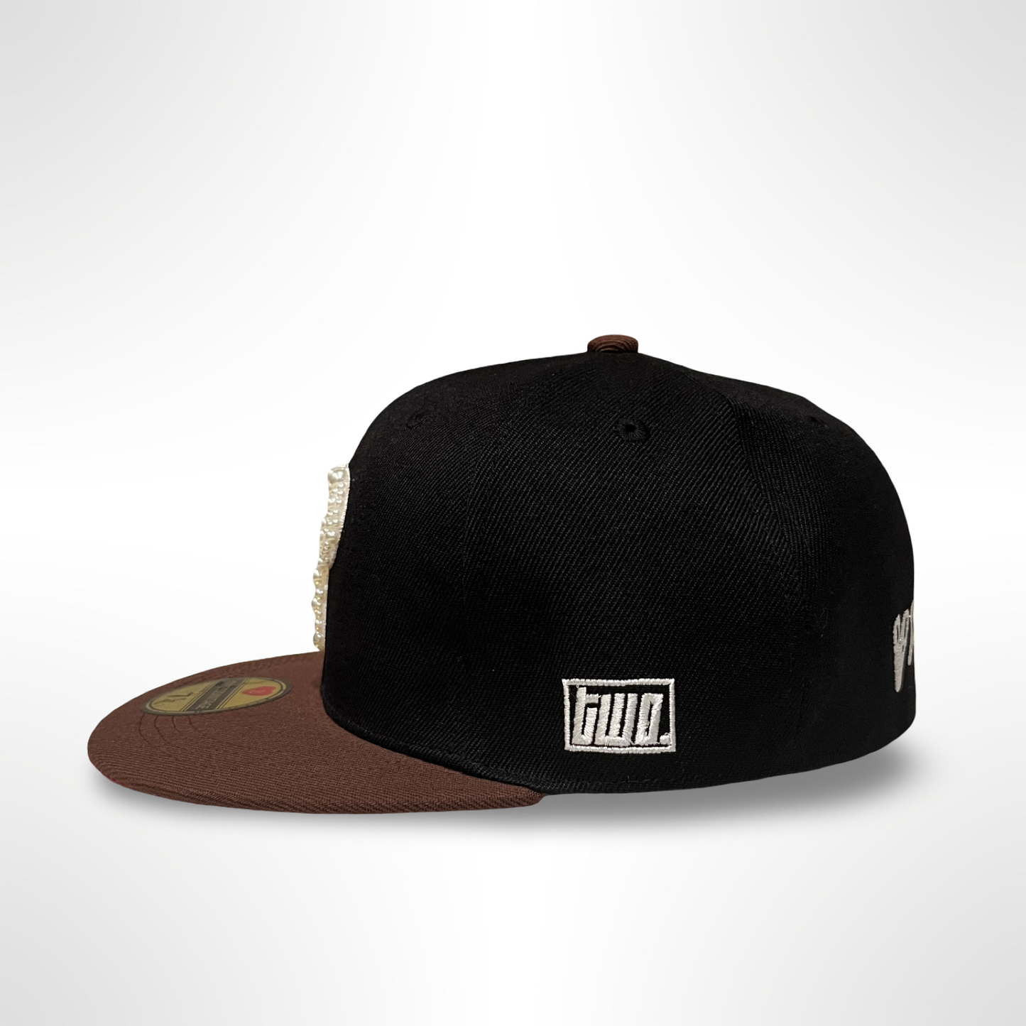 Philly Gem - Black/Brown Fitted