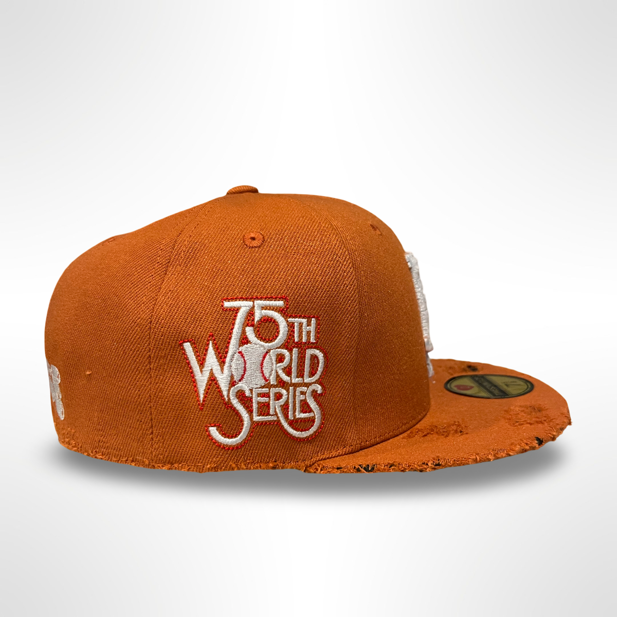Distressed LA - Burnt Orange Fitted
