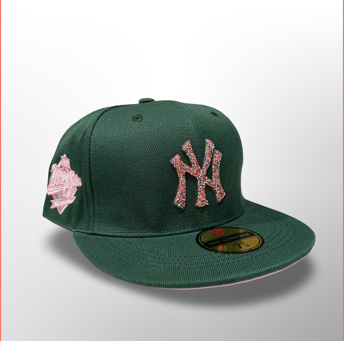 Pretty In Pink NY- Green Fitted