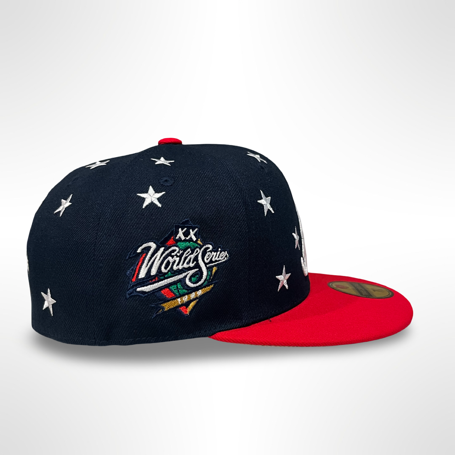 Home Of The Braves - Blue/Red Fitted