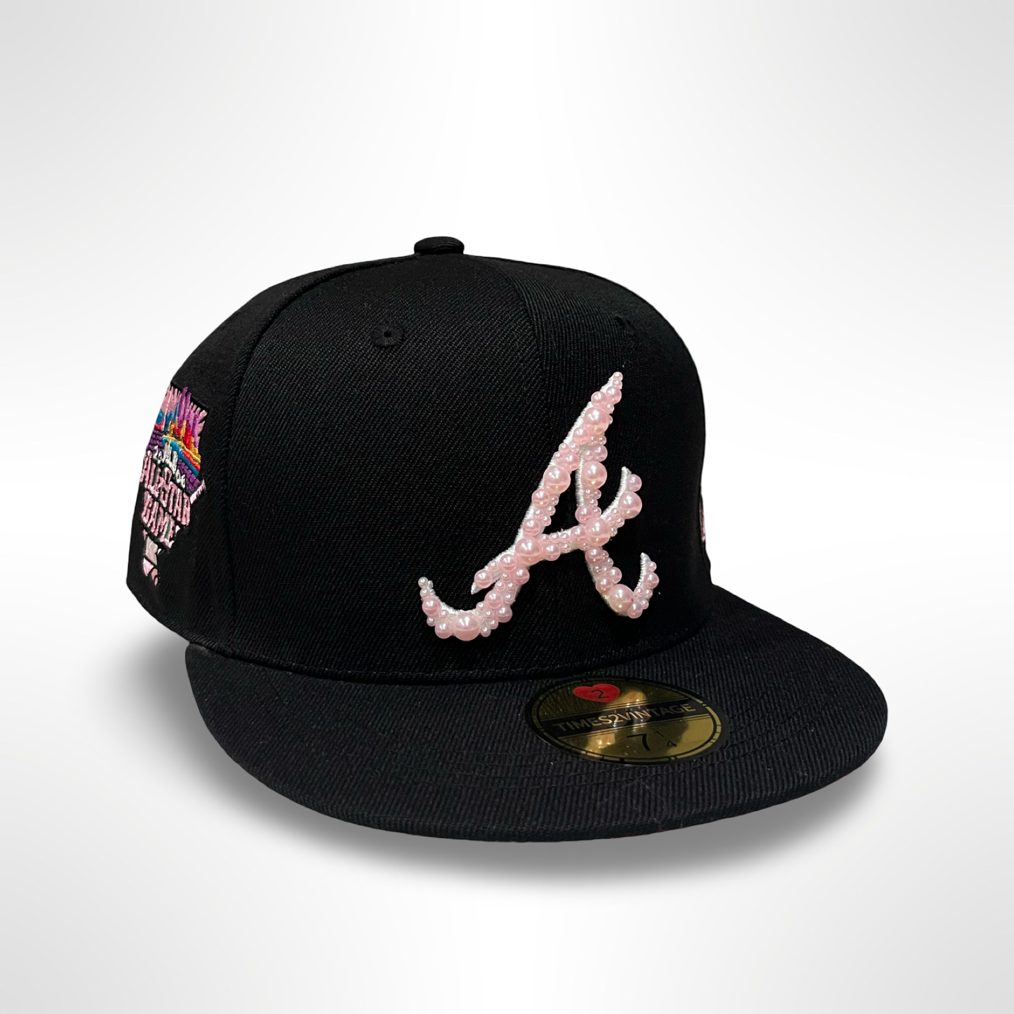 Pink Pearl World ATL - Black Fitted