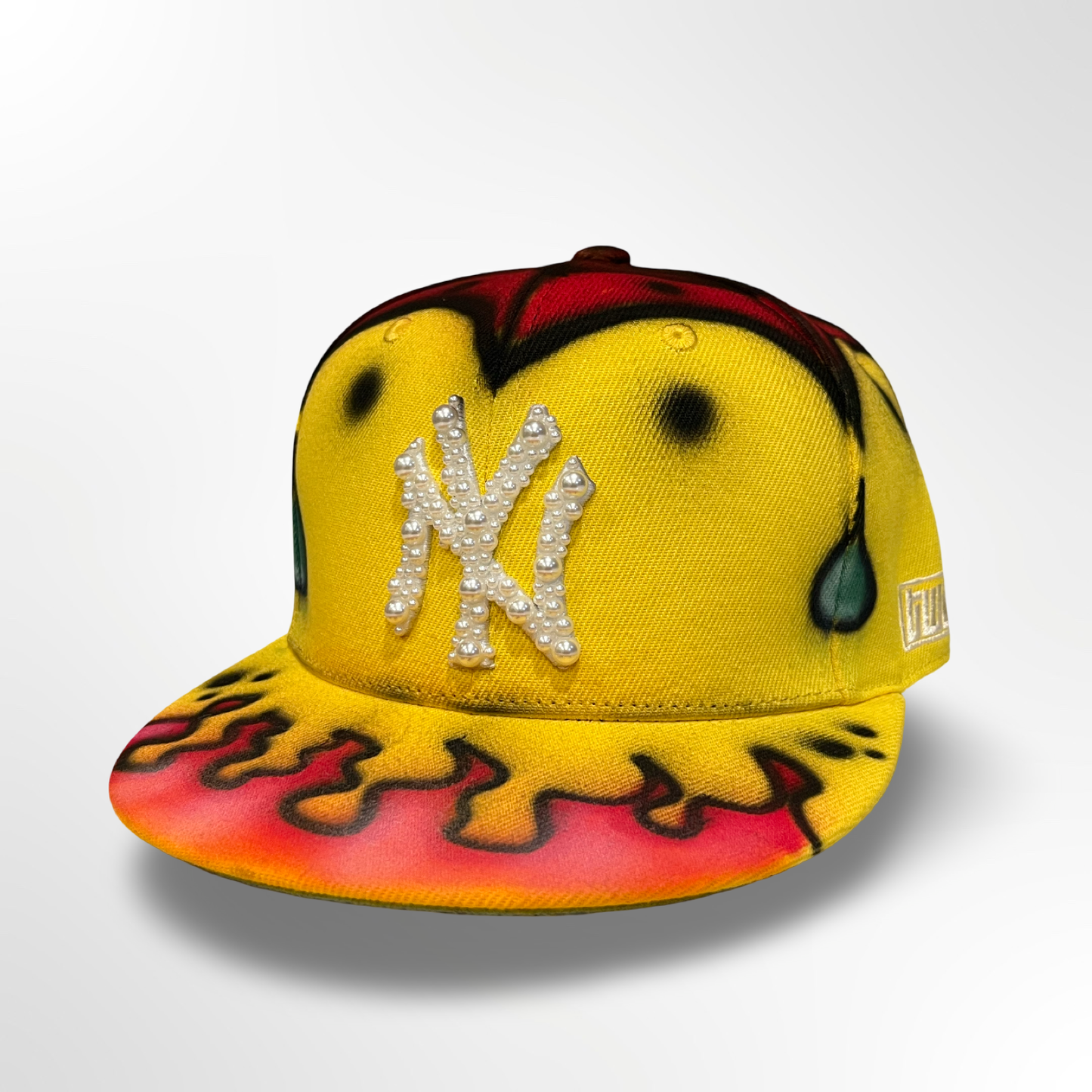 Afrobaby Dirty Pearls NY - Yellow Fitted