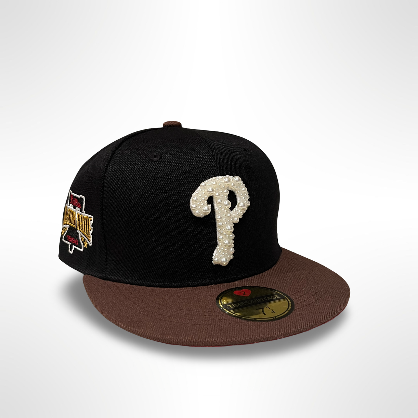 Philly Gem - Black/Brown Fitted