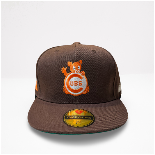 Be Alert Cubs - Brown Fitted