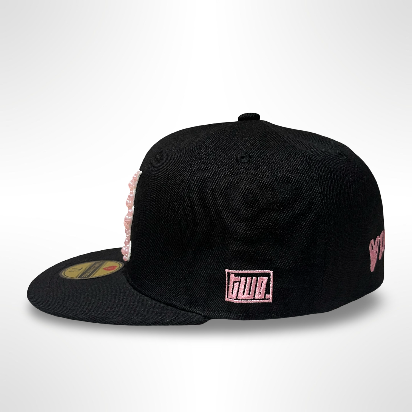 Pink Pearl World ATL - Black Fitted