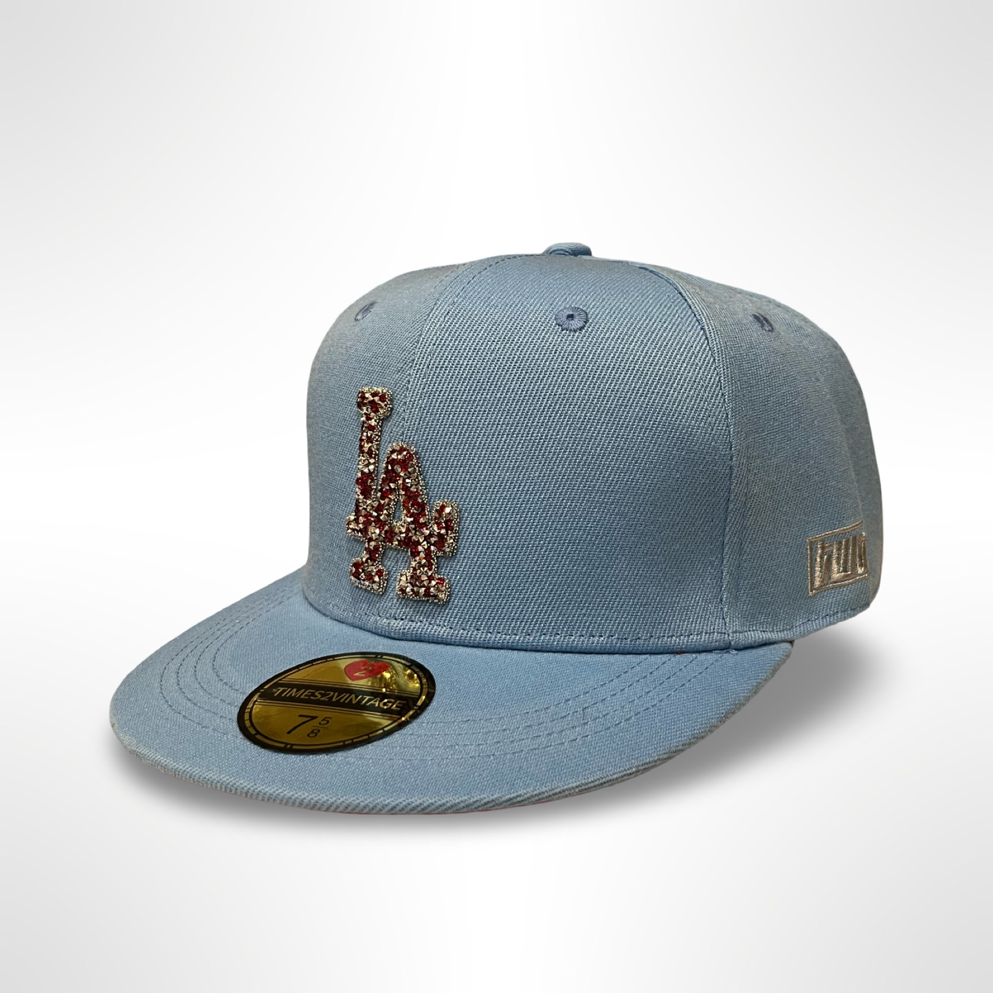 Diamonds Dancing LA - Light Blue Fitted