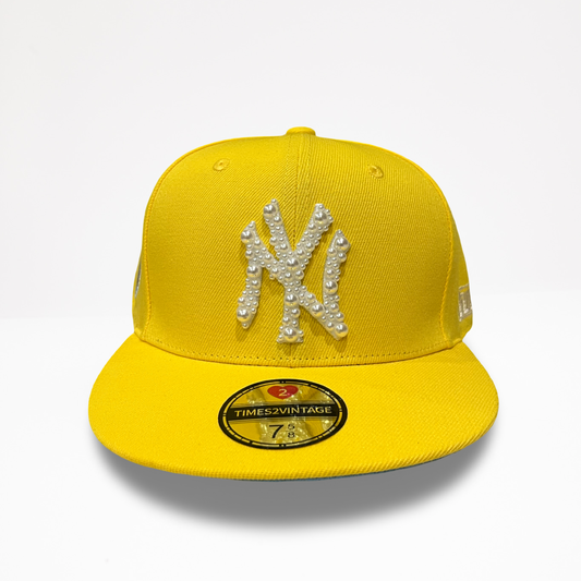 Pearl World NY - Yellow Fitted