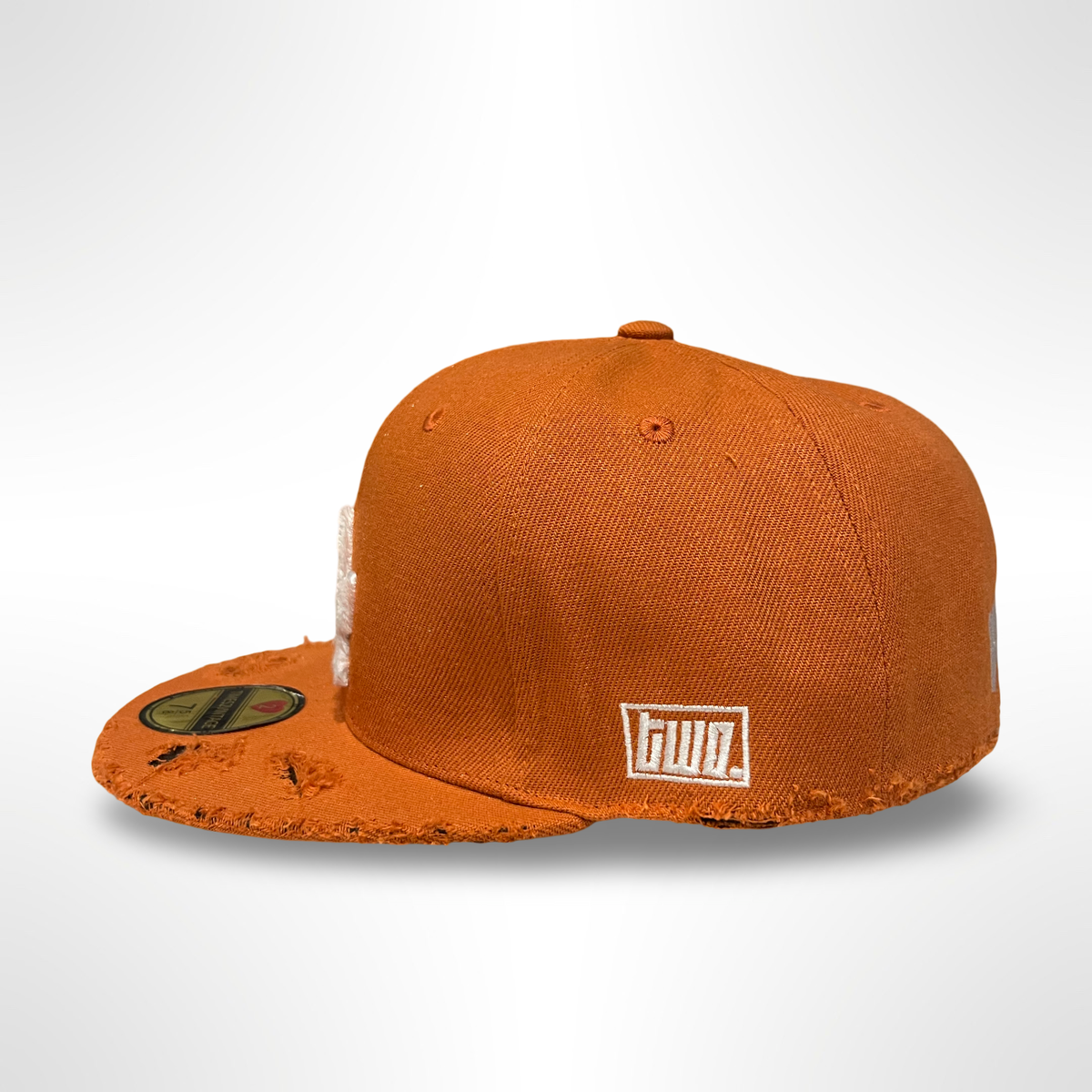 Distressed LA - Burnt Orange Fitted