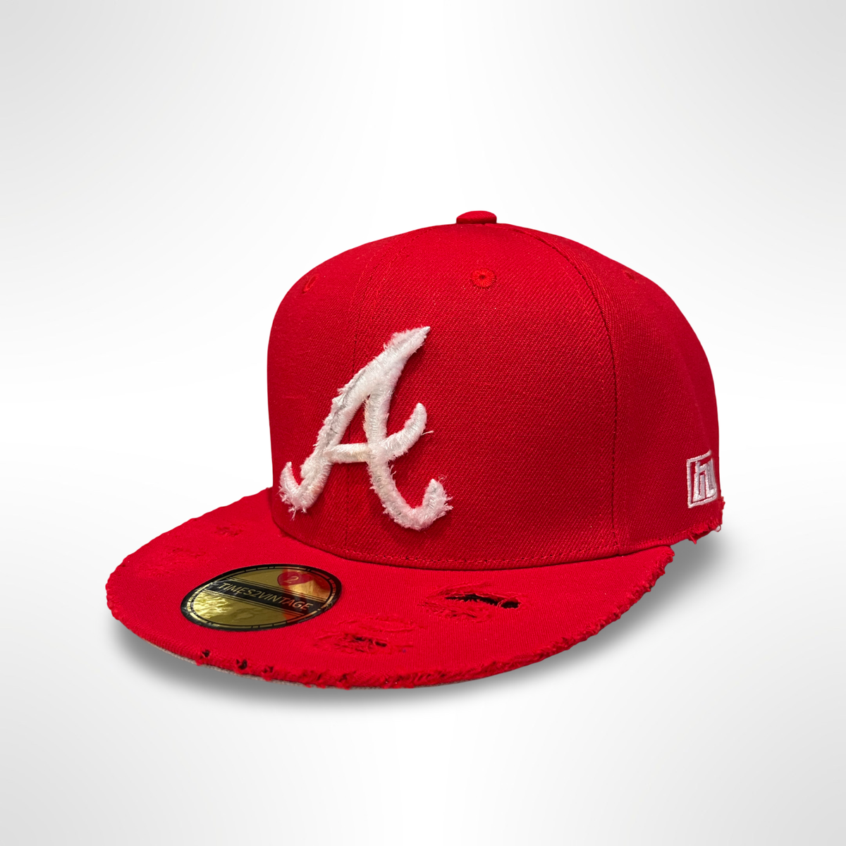 Distressed ATL - Red Snap Back