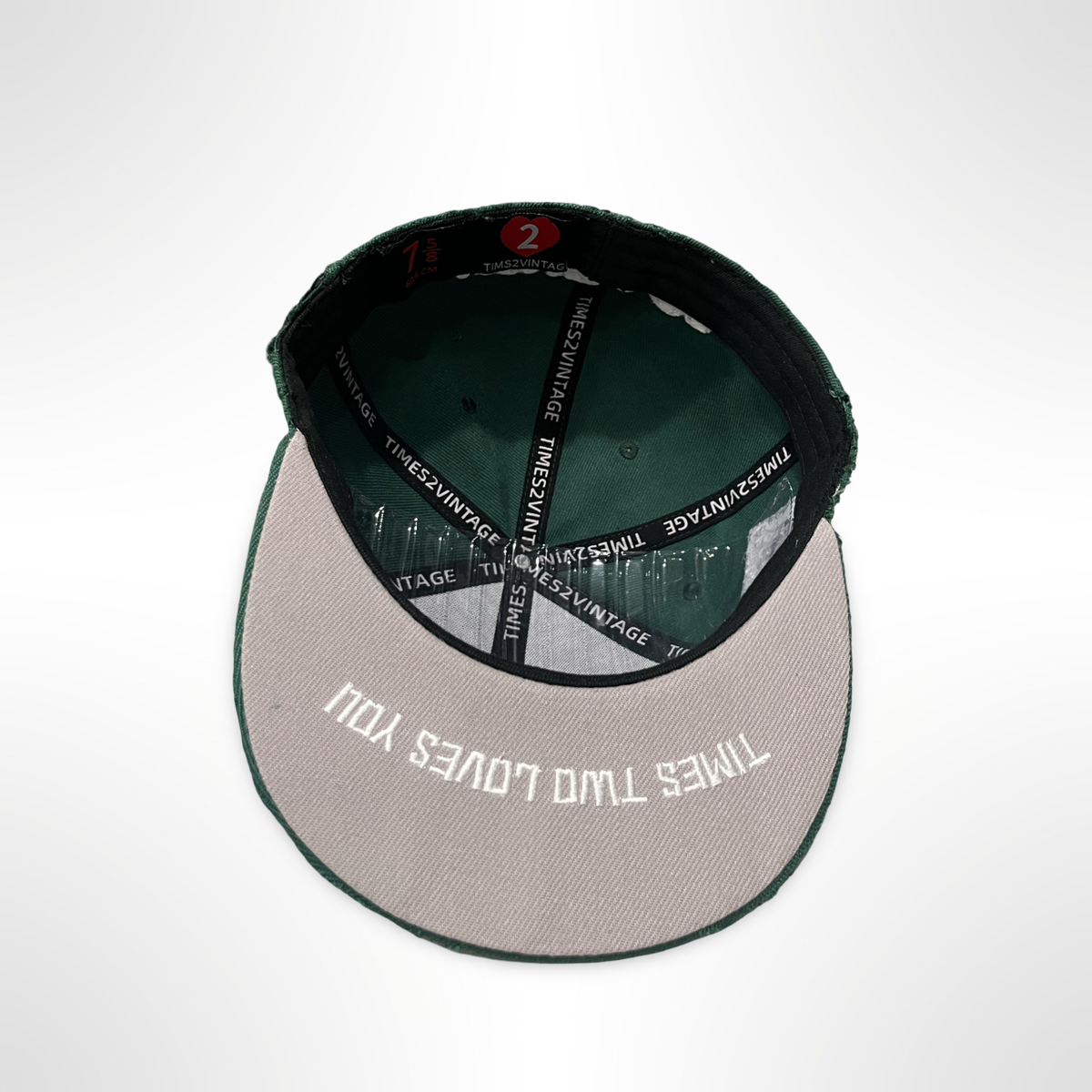 Distressed Be Alert Cubs - Green Fitted