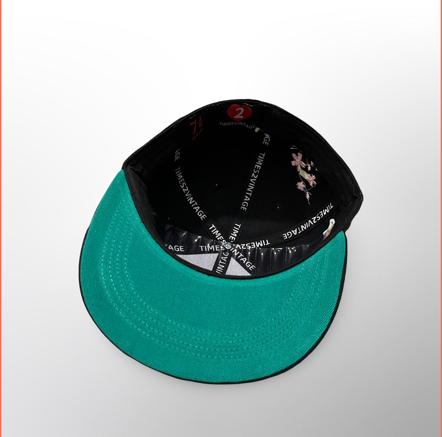 Cherry Blossom ATL - Black Fitted