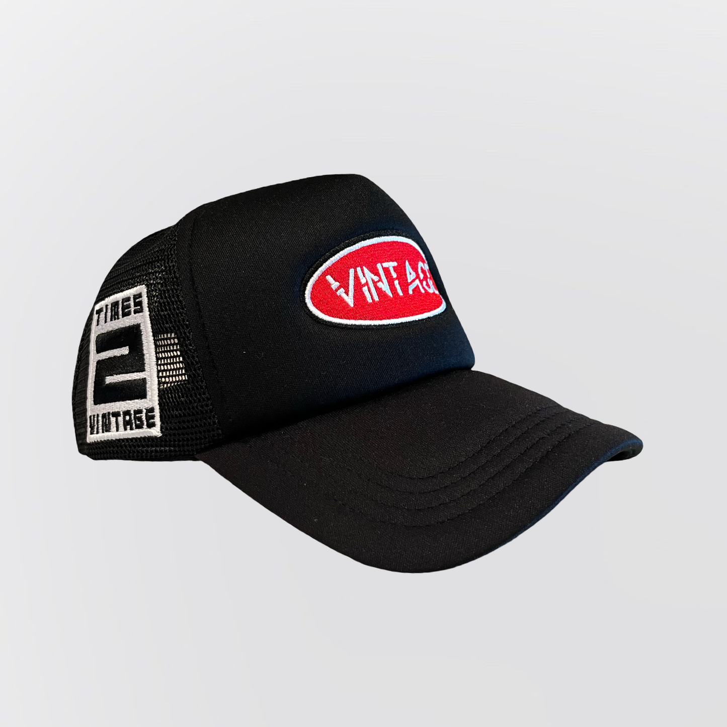 Classic Vintage Trucker - Black Trucker