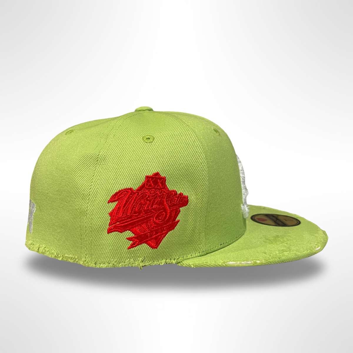 Distressed ATL - Grinch Green Fitted