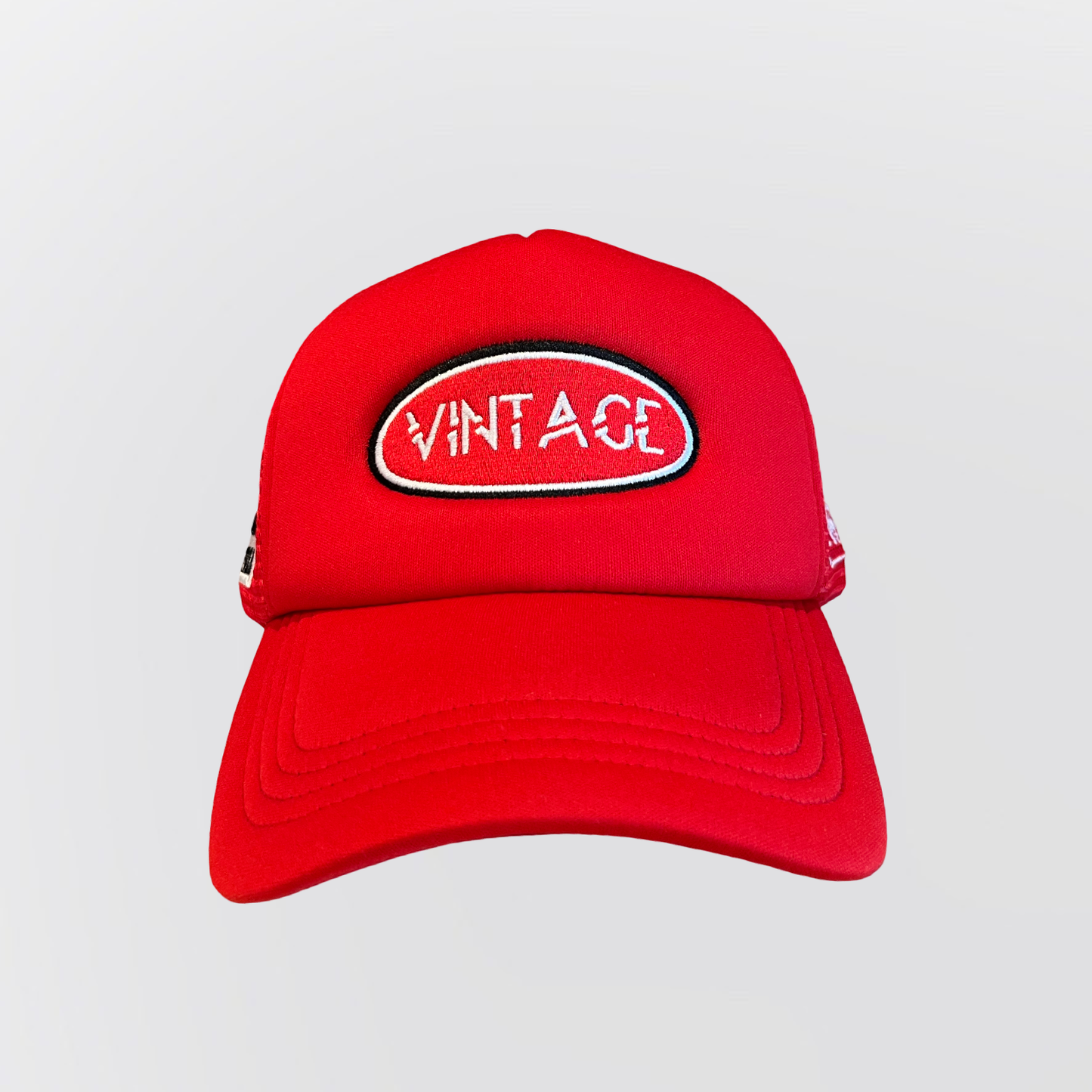 Classic Vintage Trucker - Red Trucker