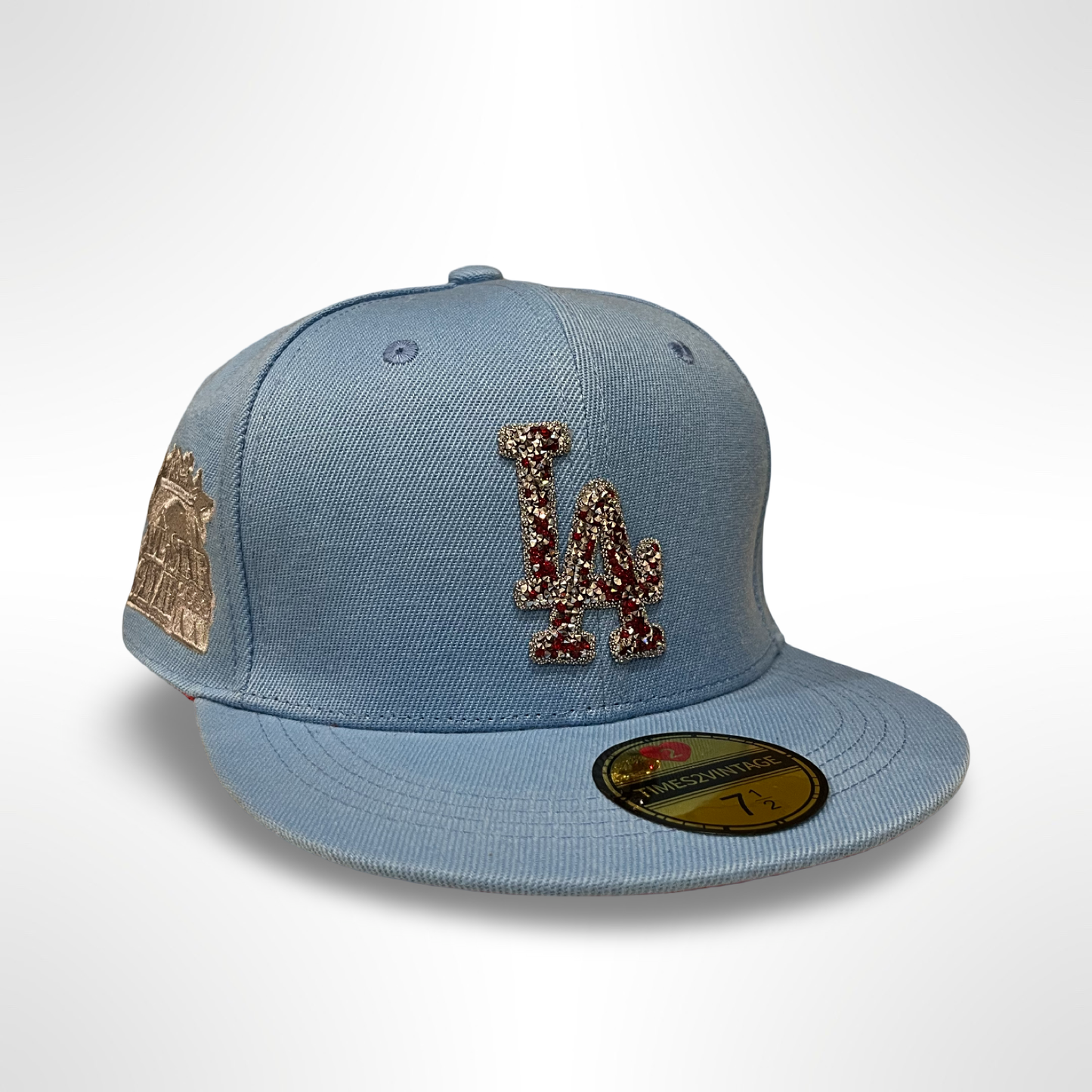 Diamonds Dancing LA - Light Blue Fitted