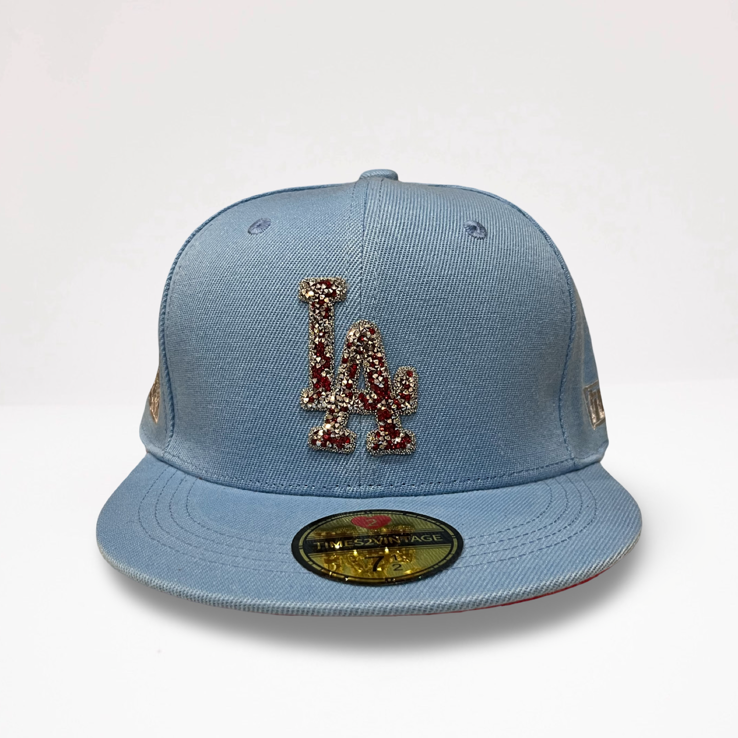 Diamonds Dancing LA - Light Blue Fitted