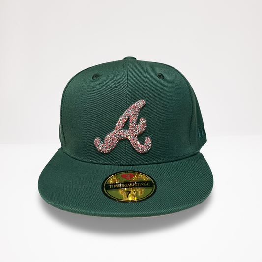 Diamonds Dancing ATL - Green Fitted