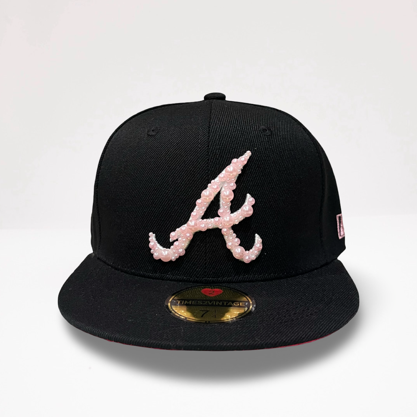 Pink Pearl World ATL - Black Fitted