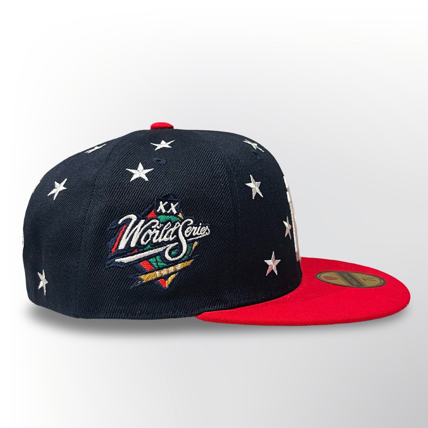 Land of The Free NY - Navy/Red Fitted