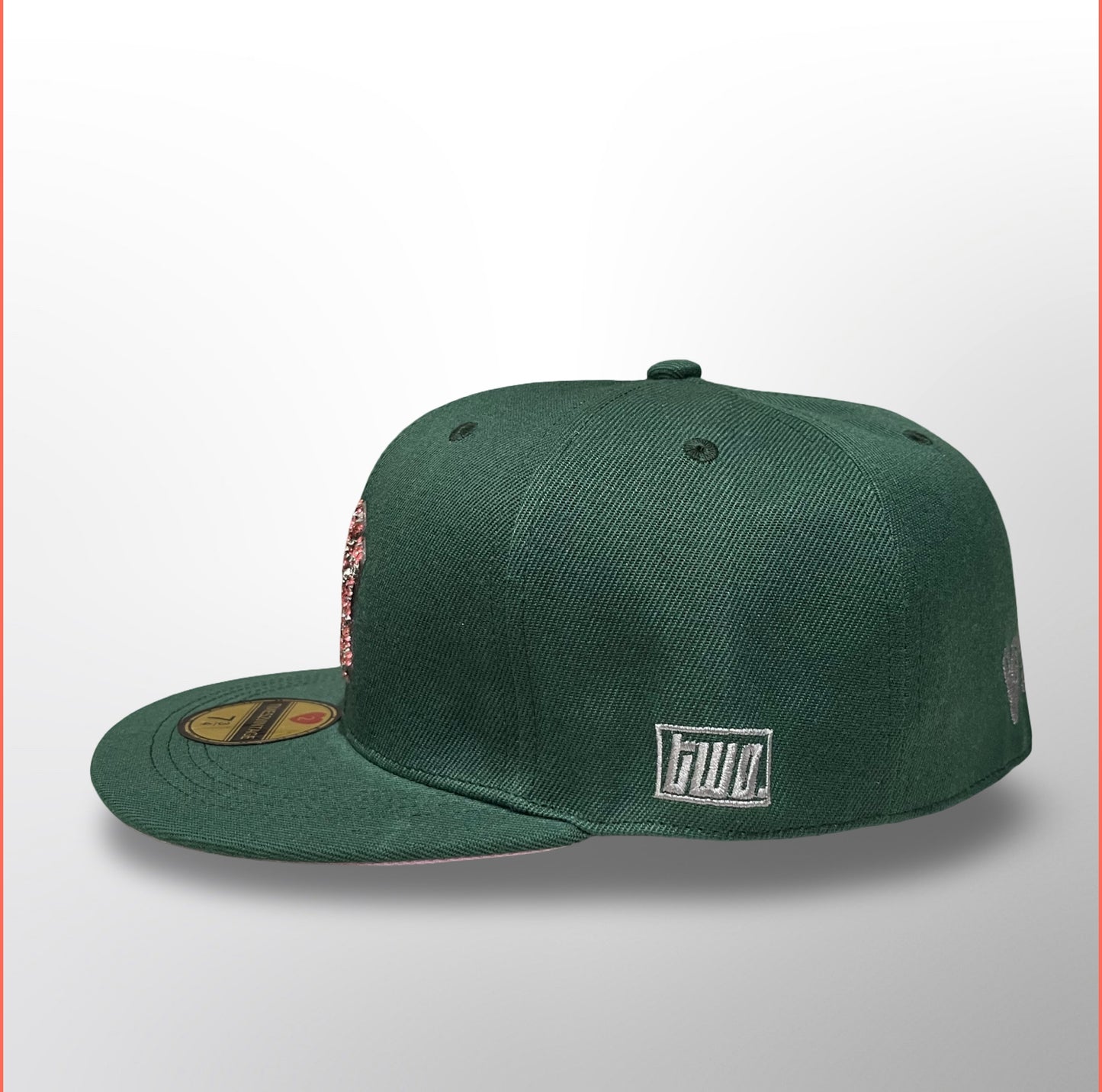 Pretty In Pink NY- Green Fitted