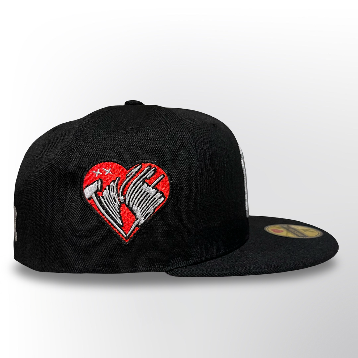 Classic NY Love - Black Fitted
