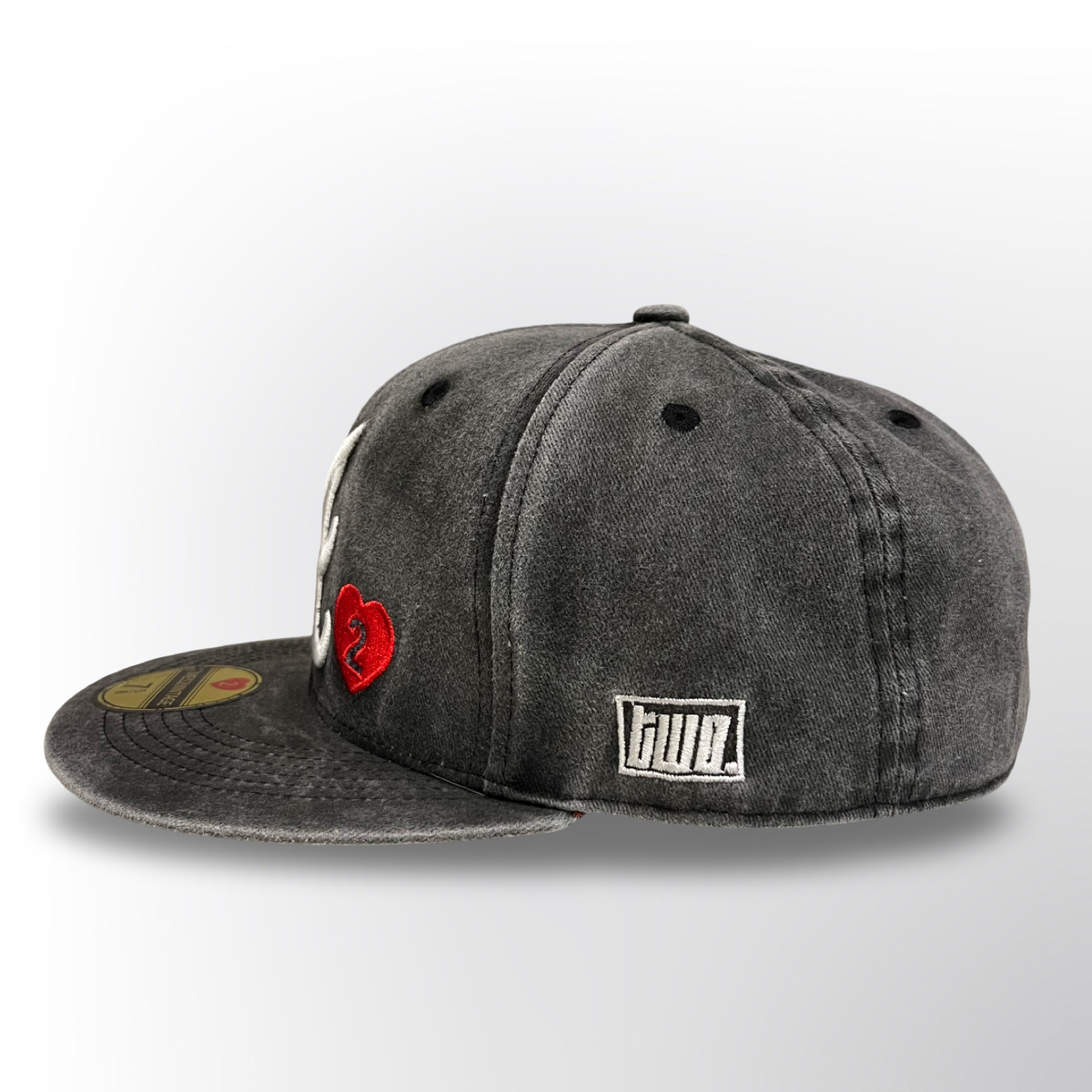 Stonewash Love ATL - Smoke Gray Fitted