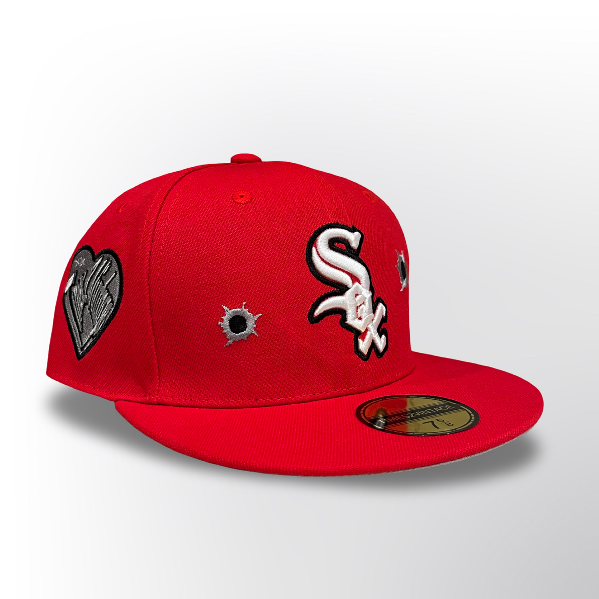 Bulletproof Sox - Red Fitted
