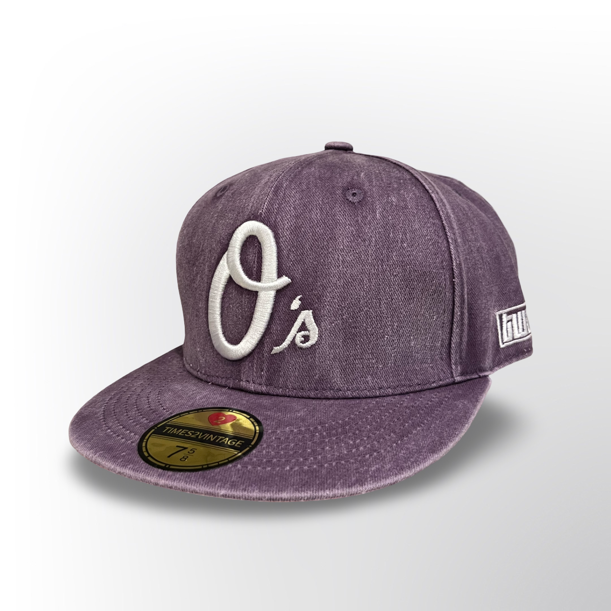 Stonewash Loves Baltimore - Purple Fitted