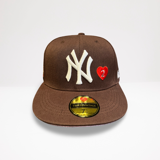 I Love NY - Brown Fitted