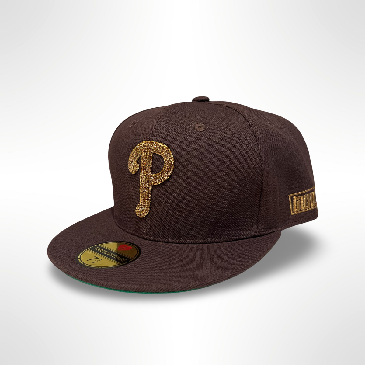 Golden Diamonds Philly - Brown Fitted