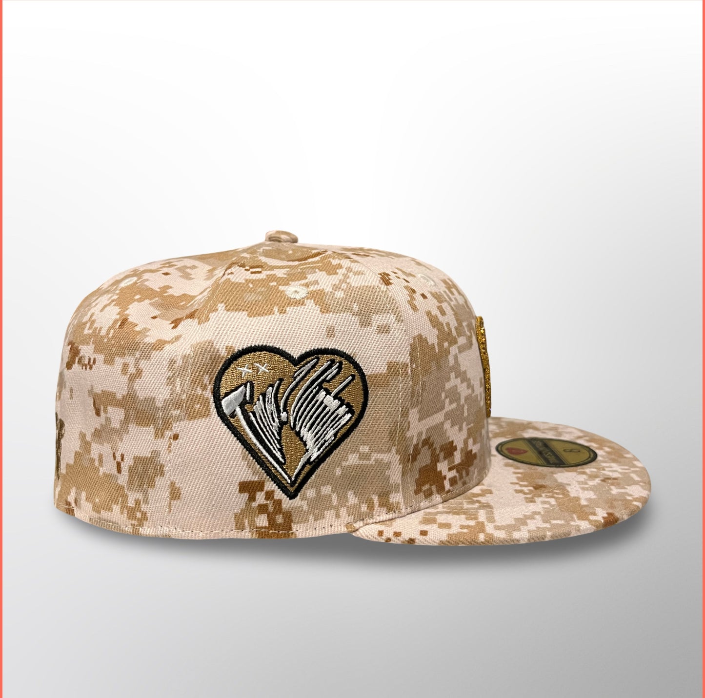 Love Is War DC - Camo Fitted
