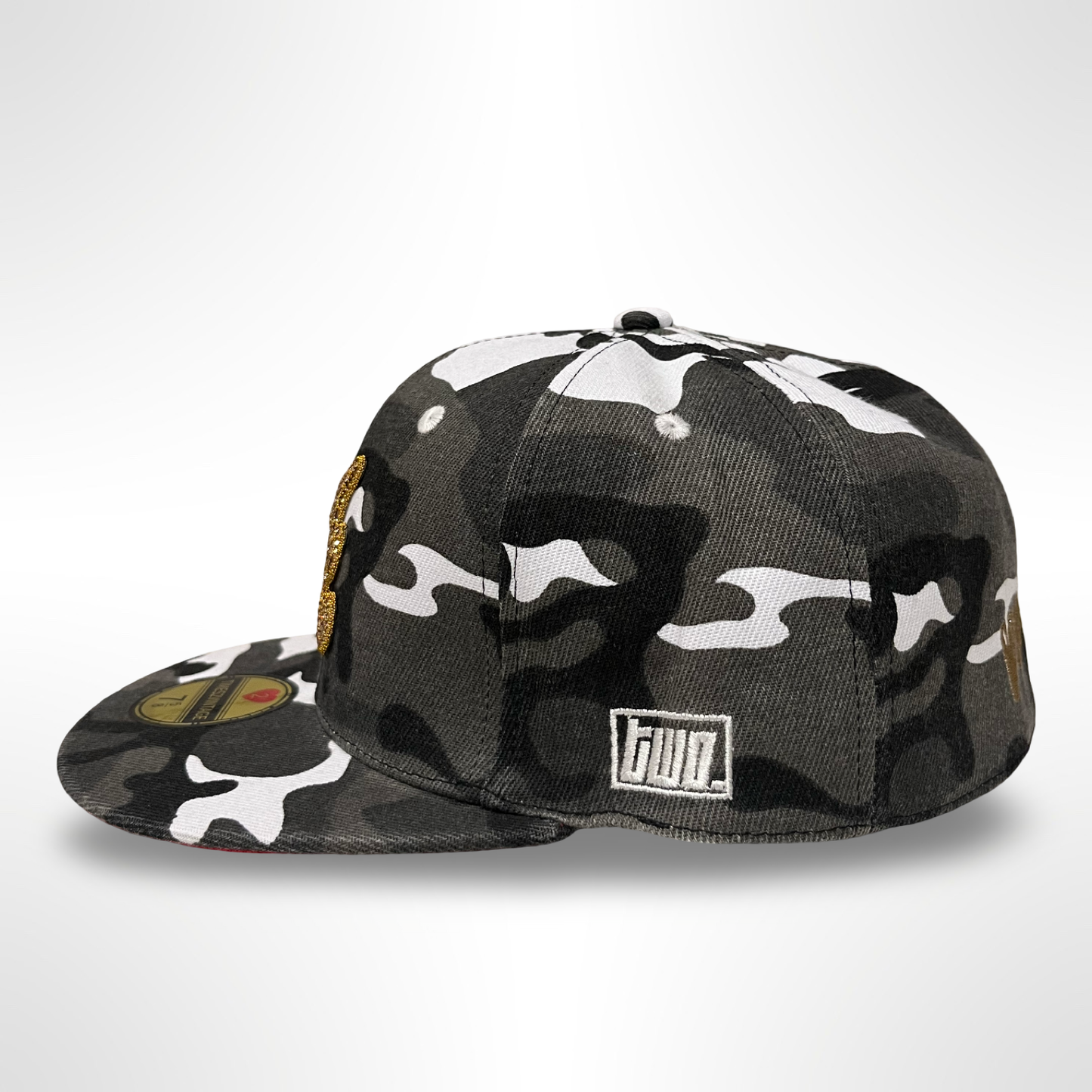 Diamonds Dancing ATL - White Camo Fitted